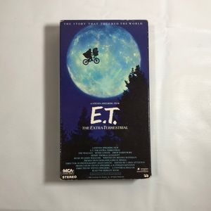 E.T. The Extra-Terrestrial Movie VHS